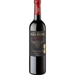 Vino Pata Negra, tinto tempranillo roble DO Toro botella 75 cl